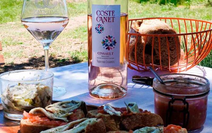 Découvrez un cépage parfait en rosé avec la cuvée Coste Canet Cinsault en IGP Pays d’Oc