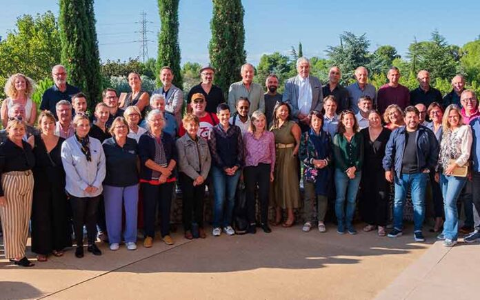 Le jury et les participants du concours collection Automne/Hiver des Vins Pays d’Oc IGP