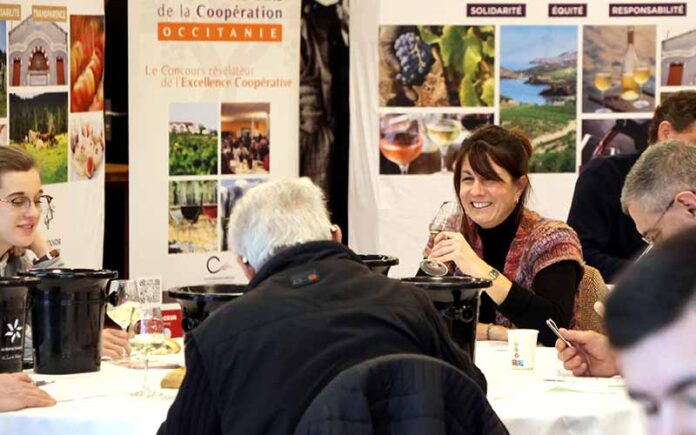 Dégustation du jury du concours des vins de la Coopération d’Occitanie